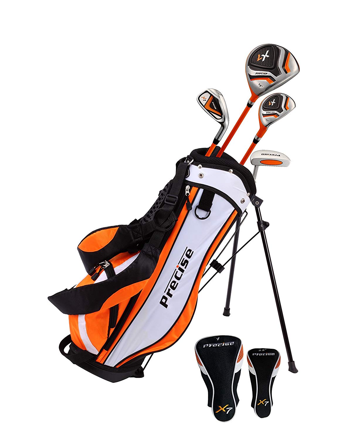Precise X7 junior golf clubs for ages 3-12