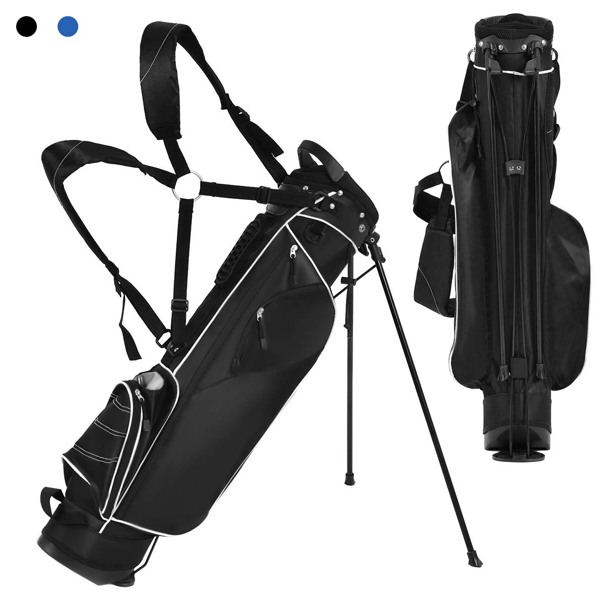 The Tangkula lightweight golf bag is only 3.5 pounds